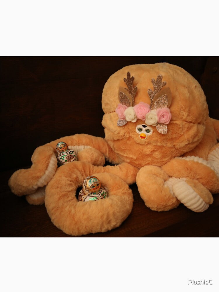 Giant Octopus Furby by PlushieC