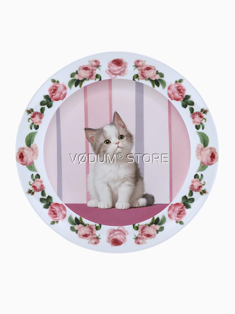 Cat Plate Dolore Umbridge style by VØDUM® STORE