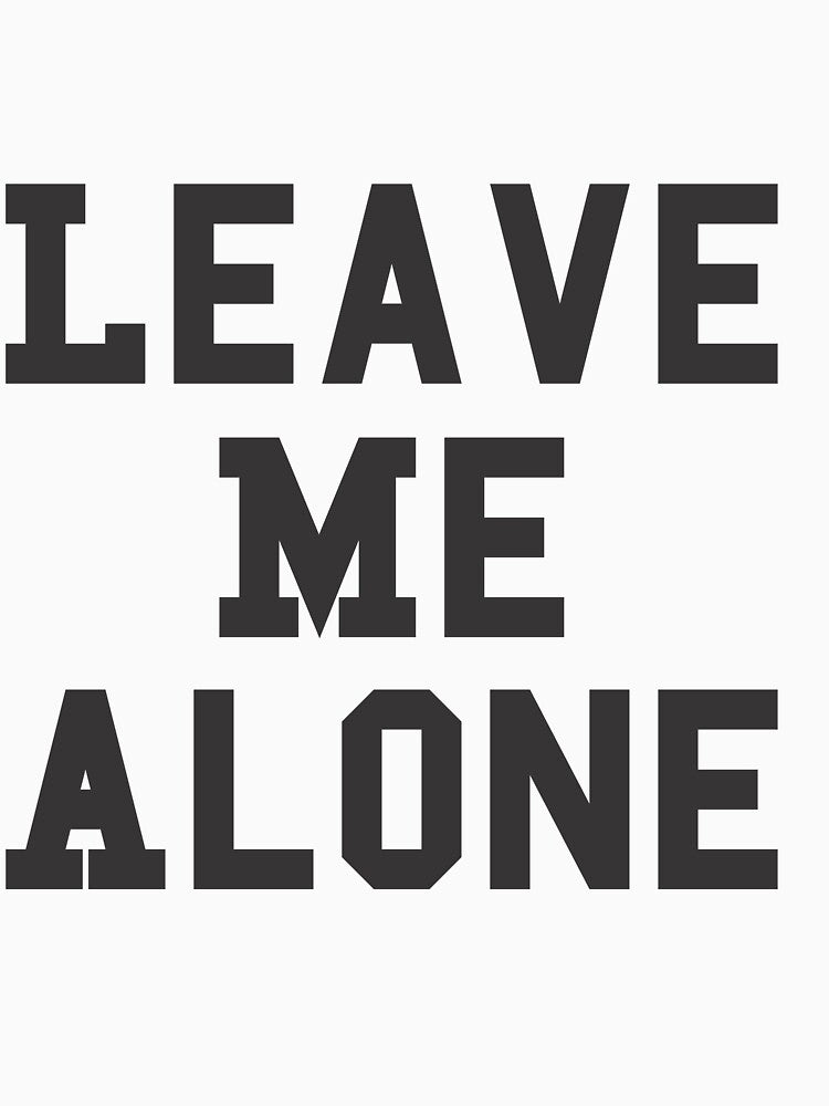 Leave Me Alone by fbfashion