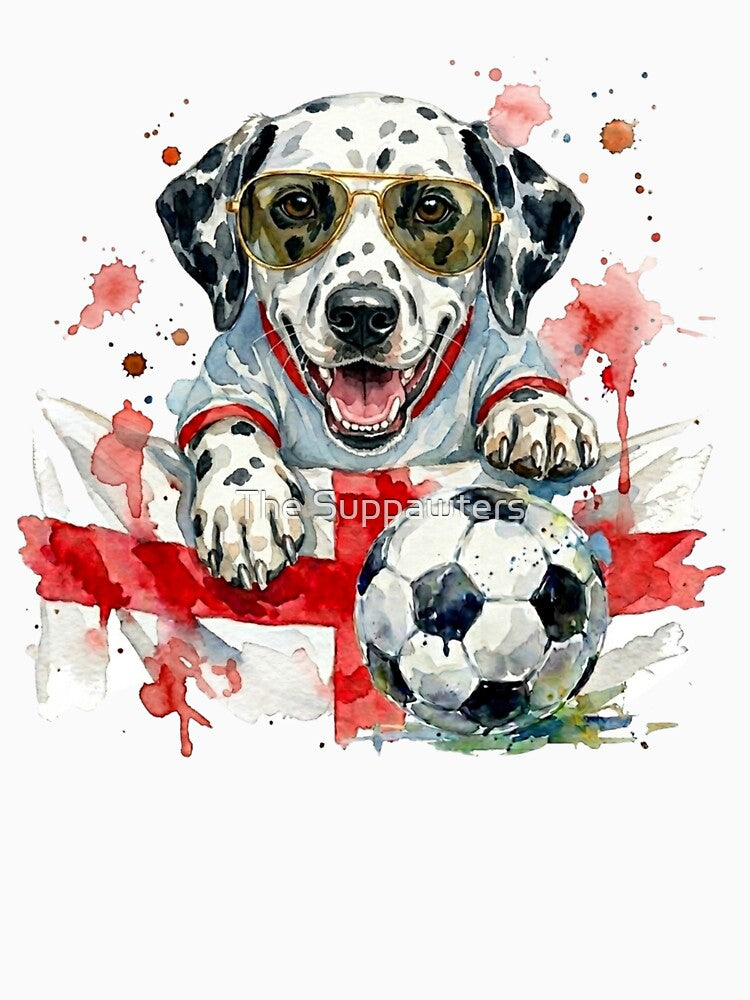 Dalmatian World Cup England Suppawter by The Suppawters