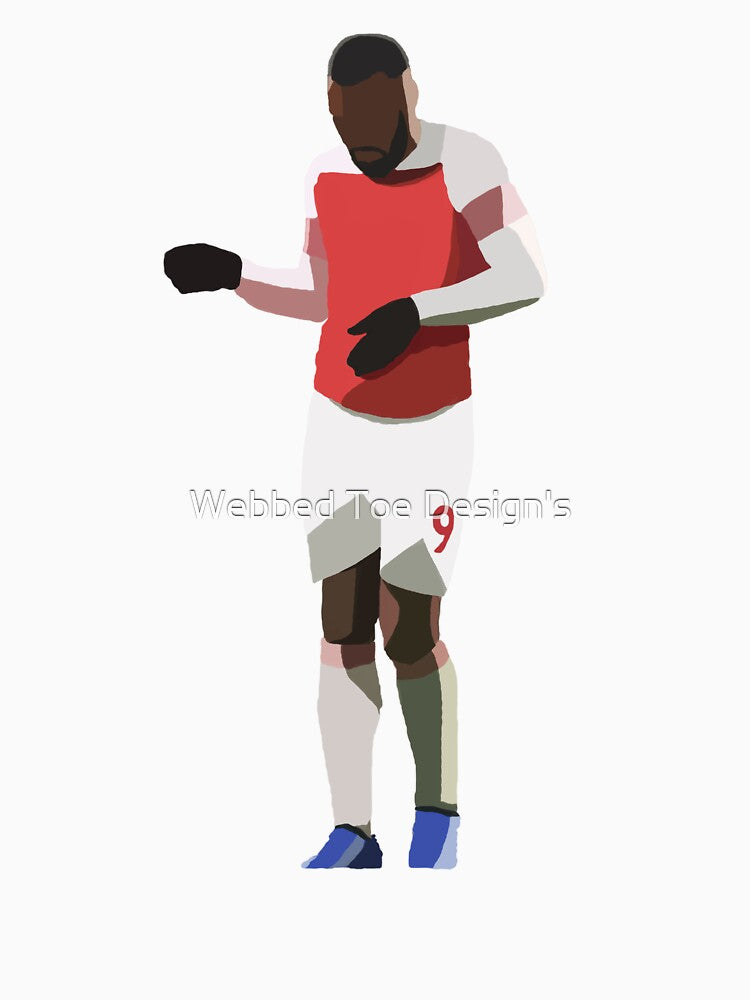 Arsenal's Alexandre Lacazette by Webbed Toe Design's