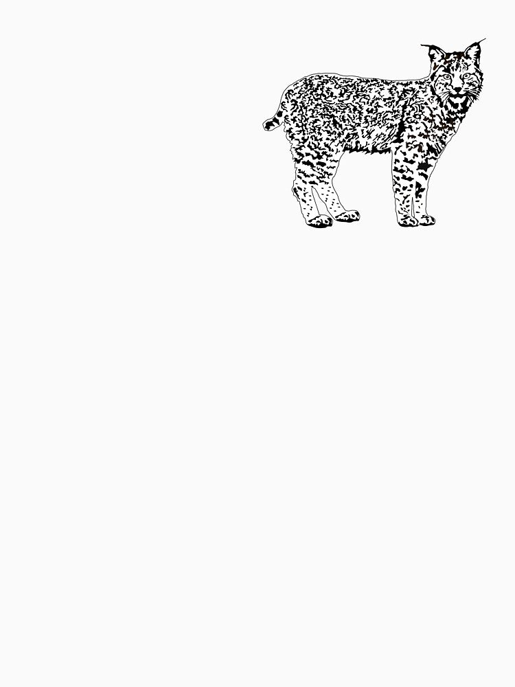 Lynx simple drawing by Newprojectart