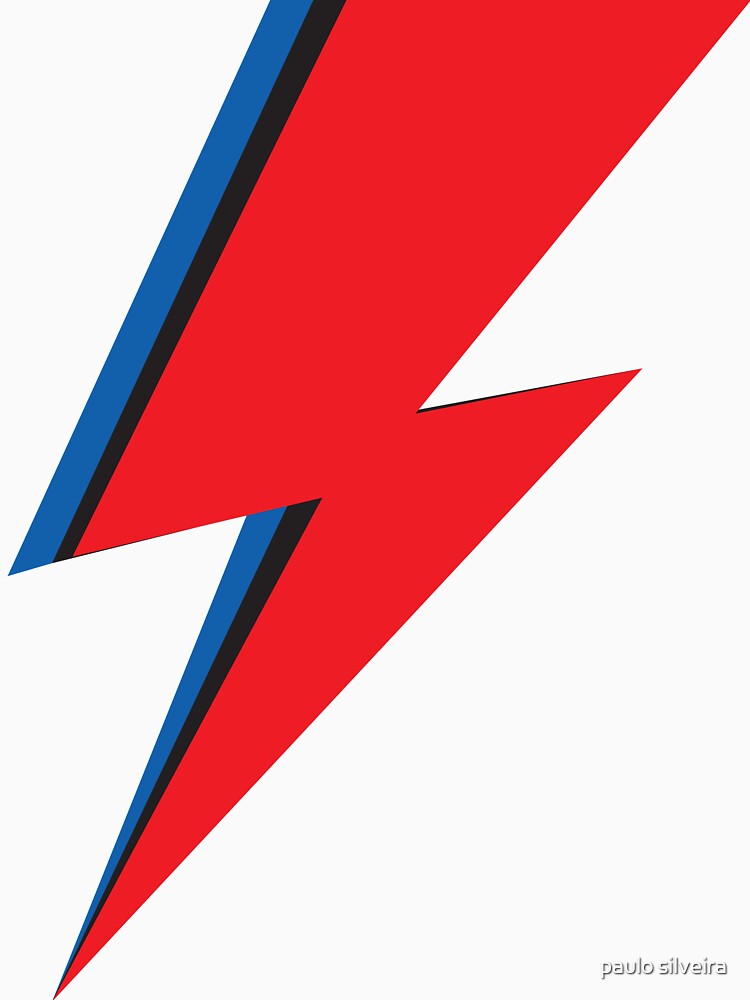 Lightning bolt, fashion glam rock lovers gift by paulo silveira