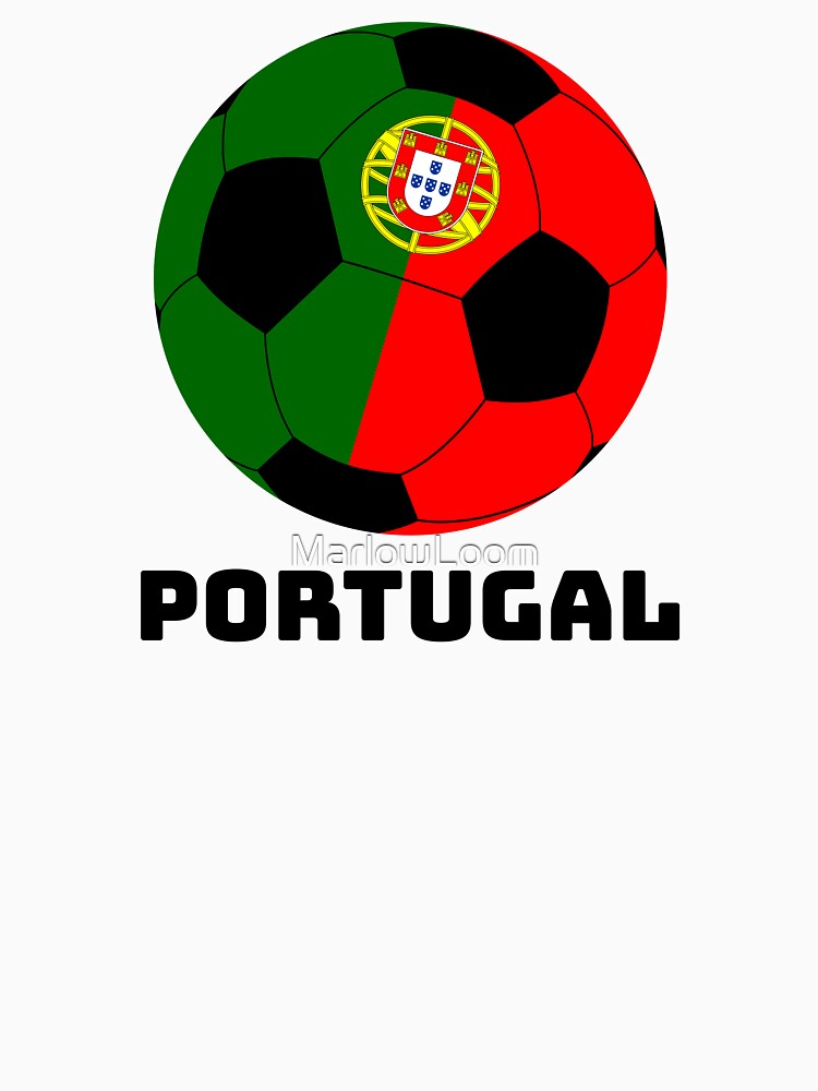 Portugal Football Gift Sport T-Shirt by MarlowLoom