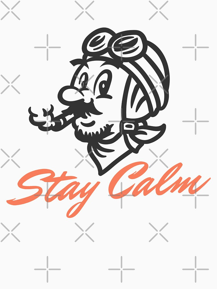 Stay Calm Illustration by TanzzBubble