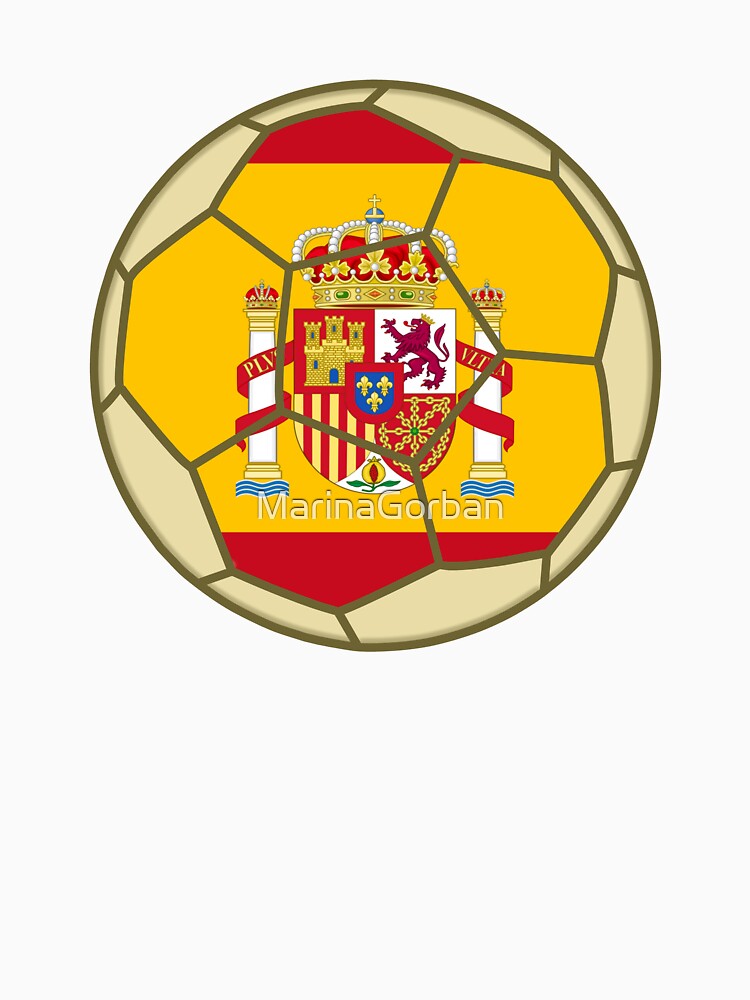Spain Soccer Ball - Summer Sports by ViewerEqualsPhoton