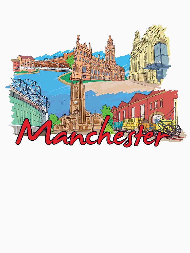 Manchester United Kingdom - Beautiful Places Around The World by Ding-One