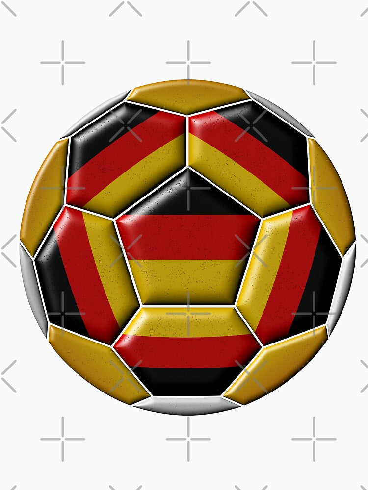 Soocer ball with Germany flag by siloto