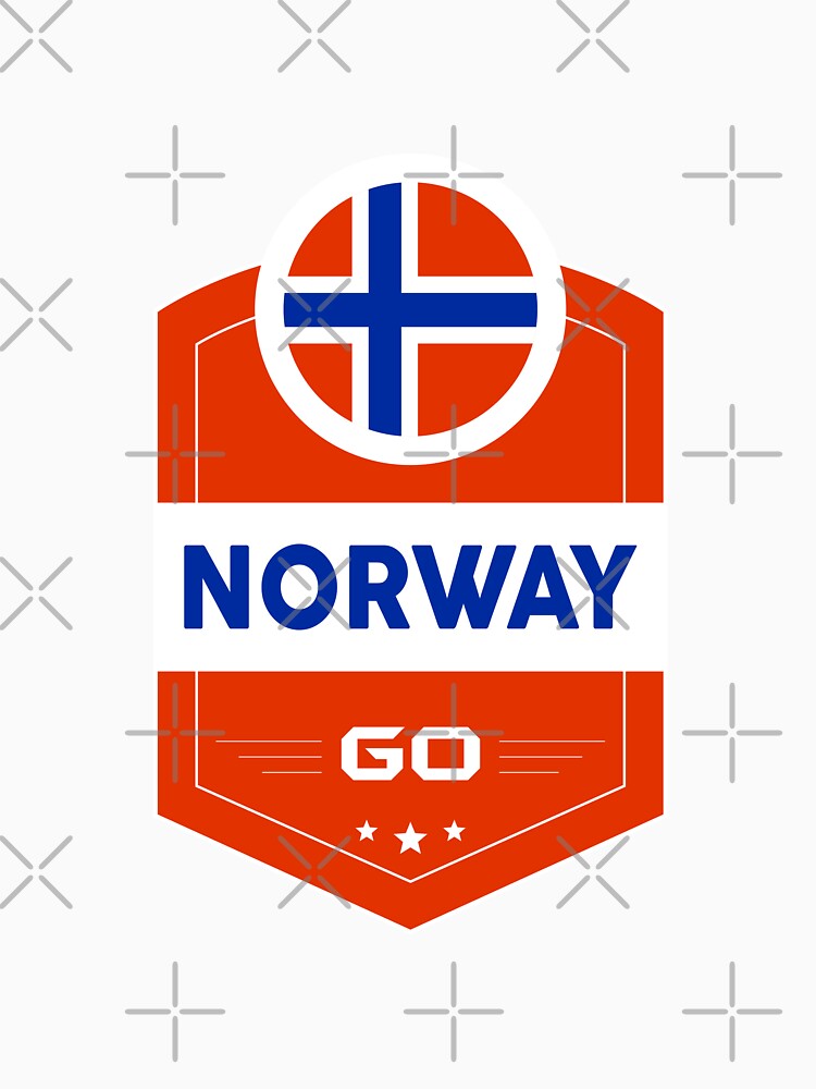 NORWAY FLAG SHIELD by MarkMotta