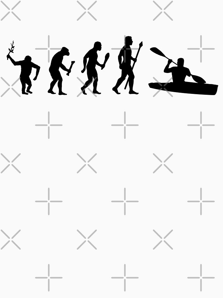 The Evolution Of Man And Kayaking by BeyondEvolved