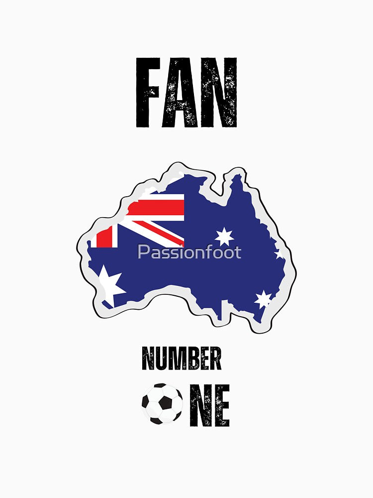 fan Australia Soccer number one-passion foot by Passionfoot