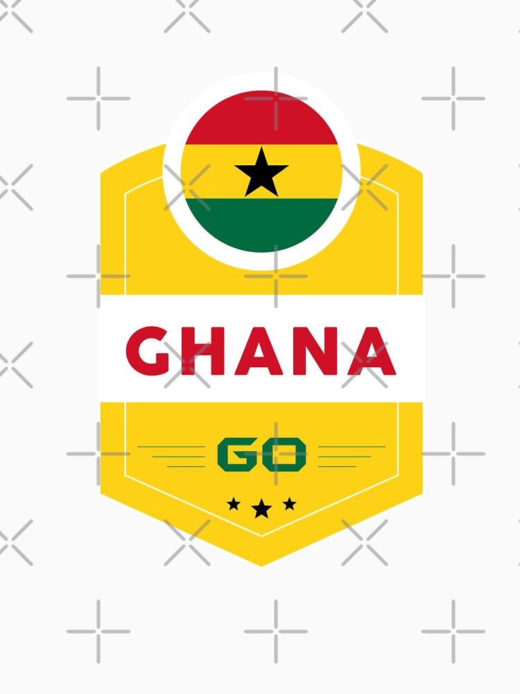 GHANA FLAG SHIELD by MarkMotta