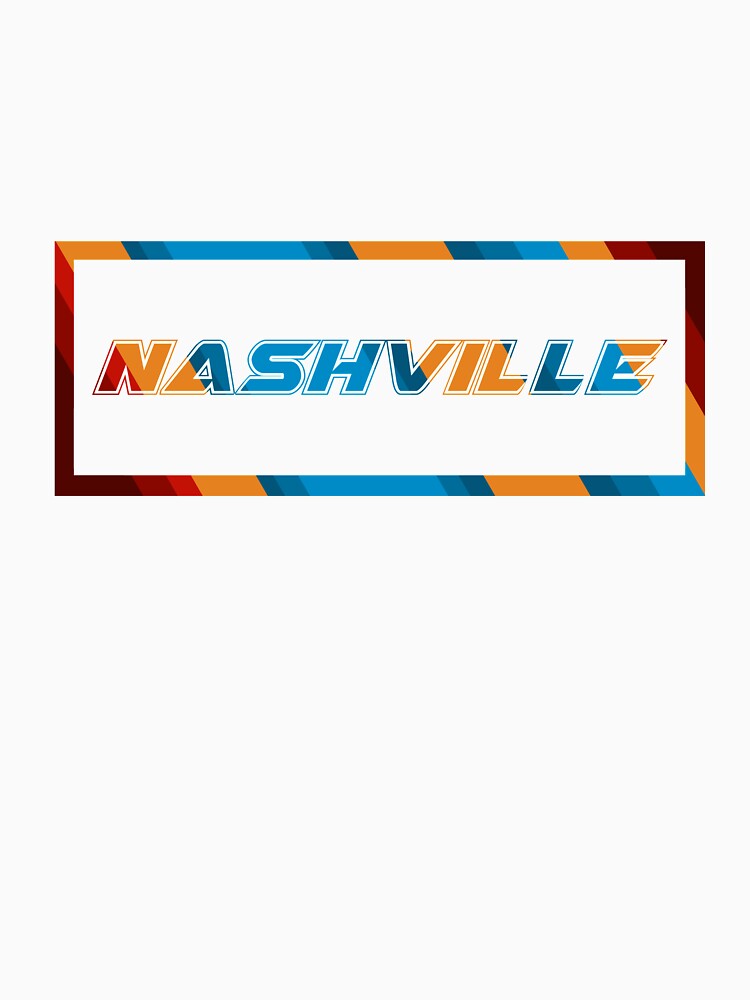 Nashville T-Shirt for Men and Women by AllStarMerch
