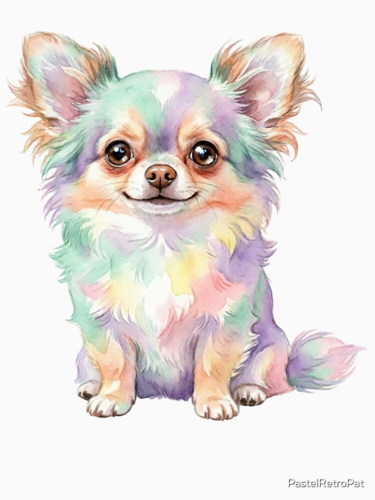 Chihuahua Oversized Ears Bold Heart Mighty by PastelRetroPat