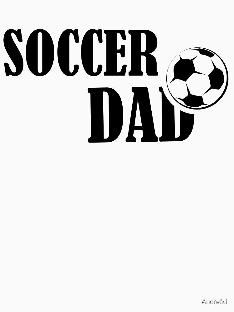 soccer dad father dad soccer ball logo icon club team by AndreMi