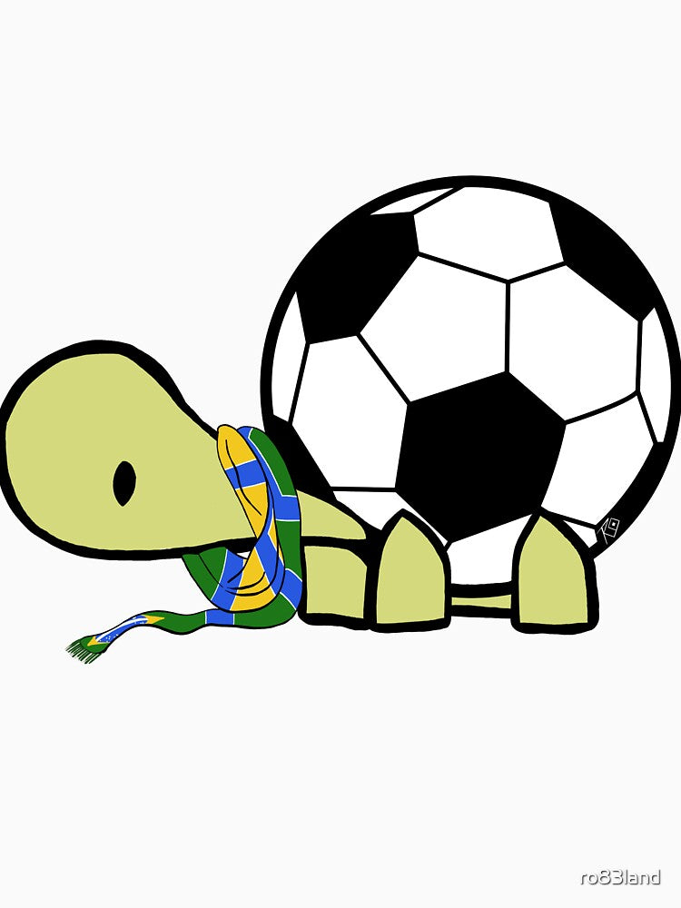Brazil football turtle by ro83land