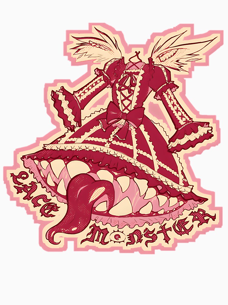 Lace Monster - Red by cantoyanikr