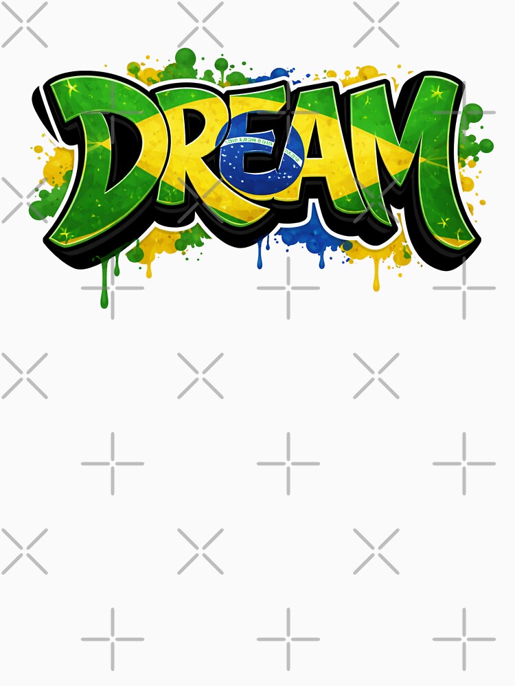 Brazil Flag by freshwear design