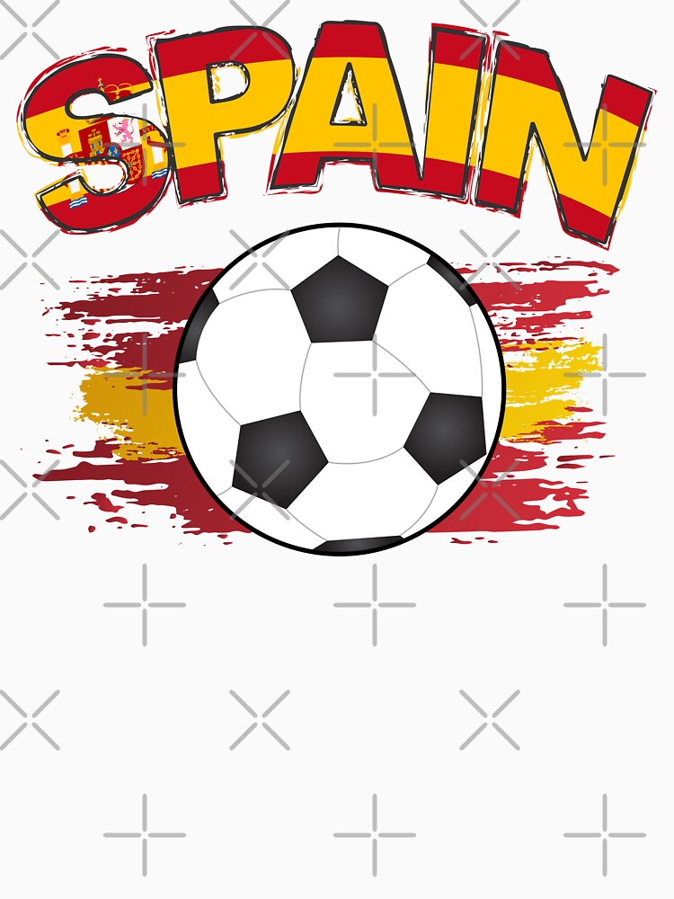 Spain Soccer Flag Jersey, Spain Football Fun by redodaha