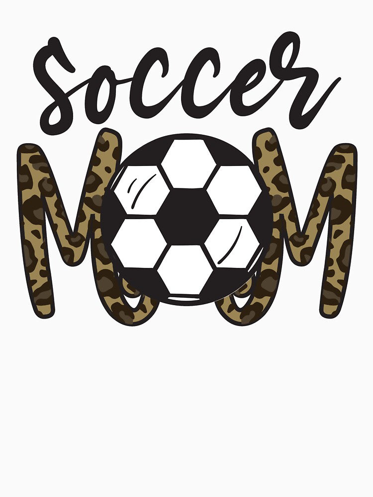 Soccer Mom Leopard Funny Soccer Mom Mother's Day 2021 by clothesy7