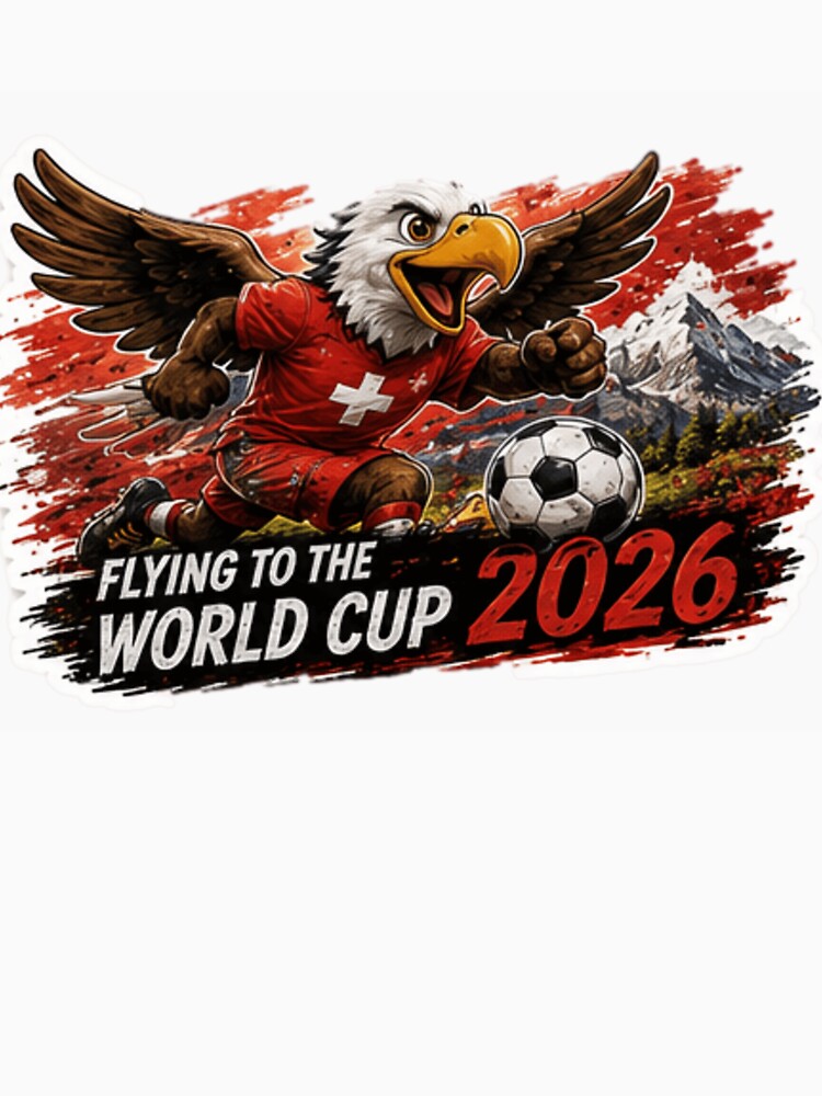 Switzerland Flying to World Cup 2026 by Pixanova