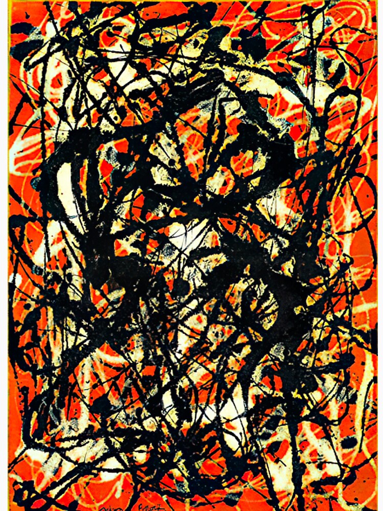 jackson pollock artwork by Nada01