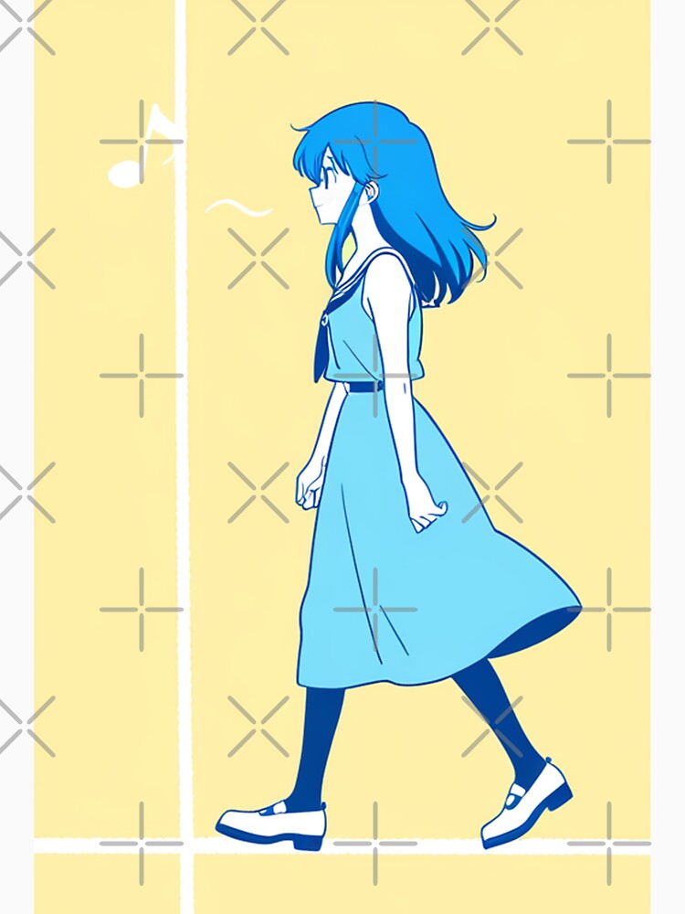Marche Urbaine - Silhouette Profile Stylized by AnimeShin