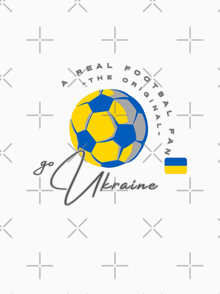 Ukraine. National Football Team. Football fan. The Original. by CreativeBizarre