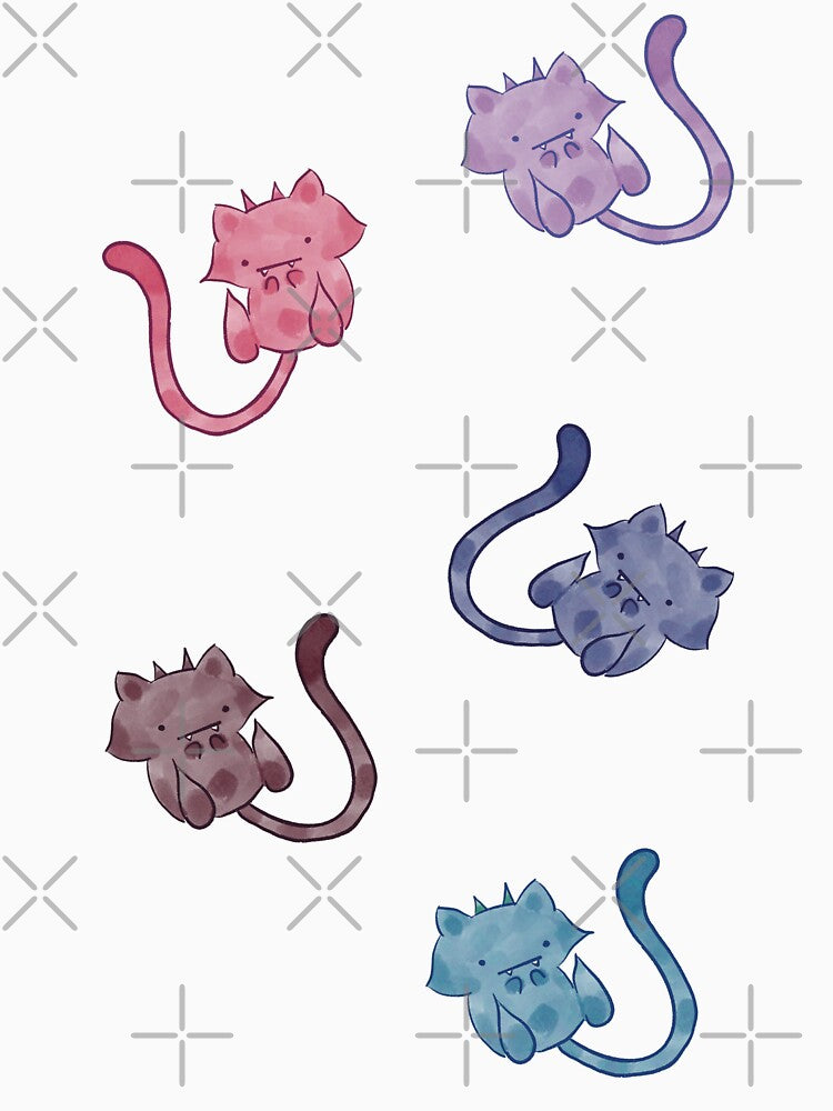 Moody Little Monsters by Ikumy