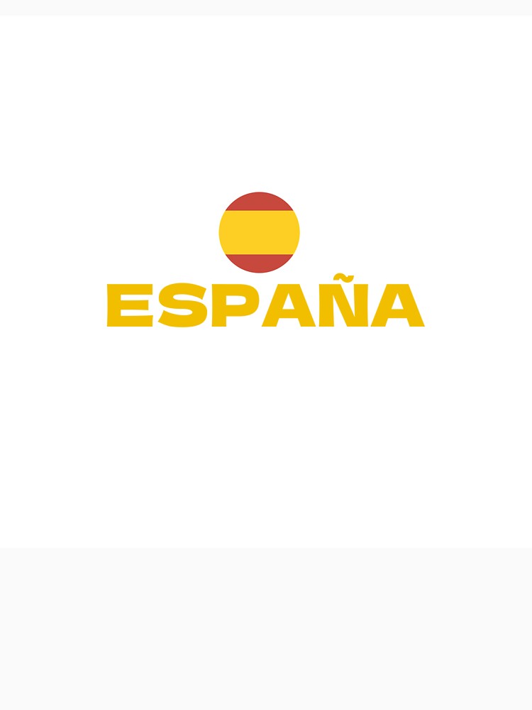 ESPAÑA – Spanish Flag Fan Tee | Uncle Jichuan by Uncle-Jichuan