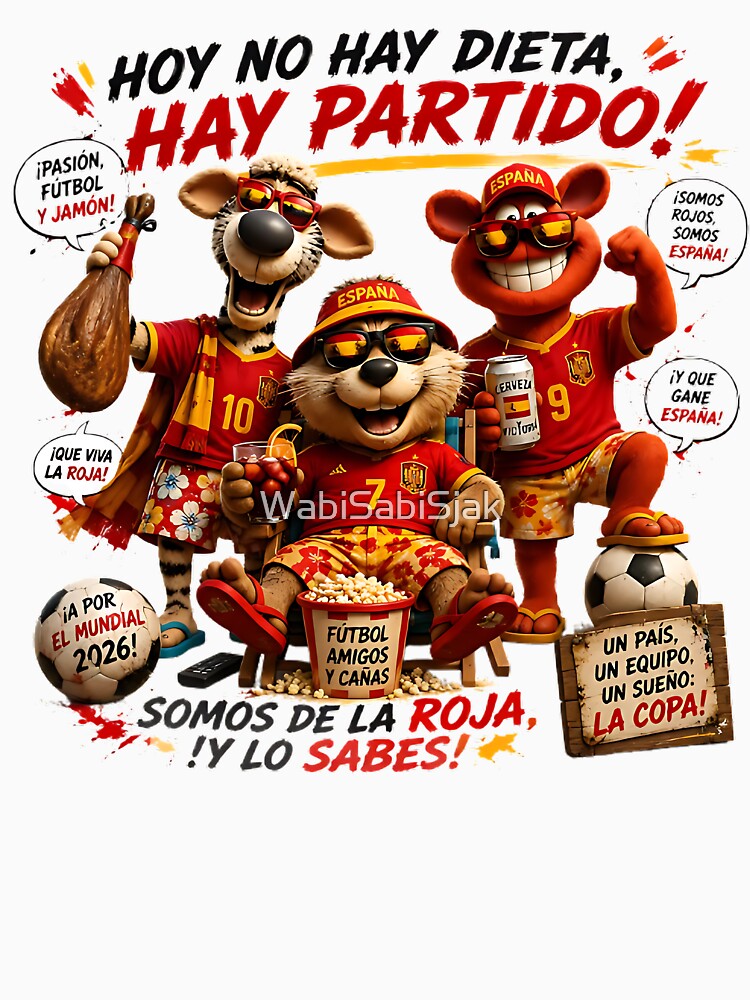 La Roja – Spain World Cup 2026 Fans by WabiSabiSjak