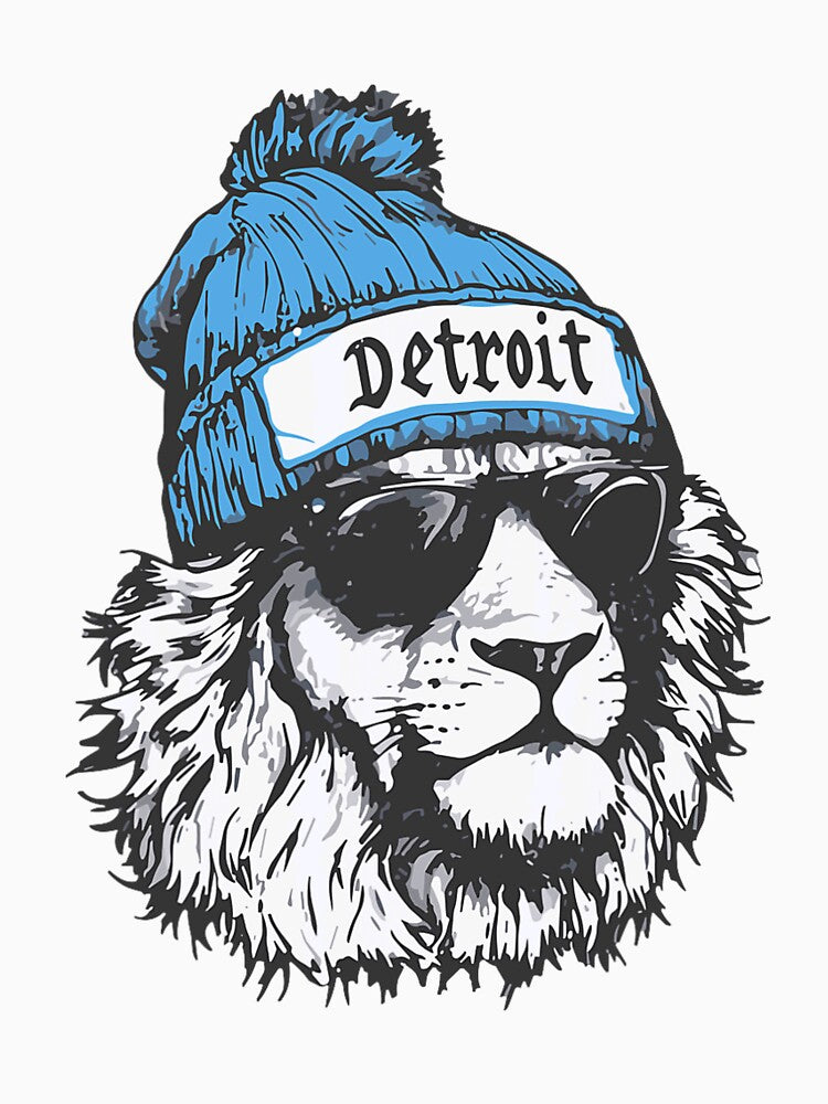Retro Detroit Football For Kids, For Men, For Women, Detroit Lovers Gift by LordZaraki