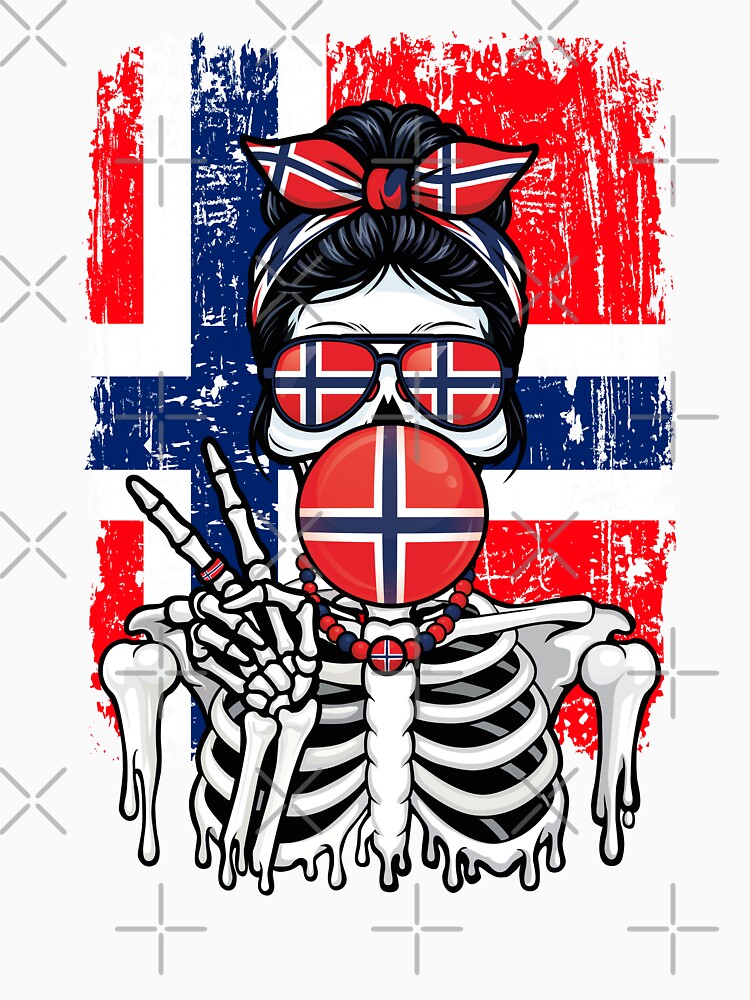 Norway-Inspired Graphic Tee for Everyday Style by Colorful Designs