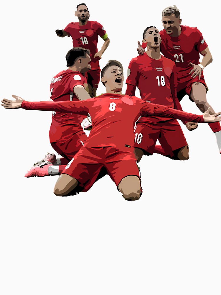 Arda Guler And Turkey Celebration by Mansour-Ms