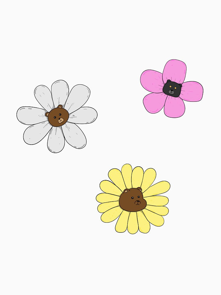 ฺBear face flower by Bearredhat