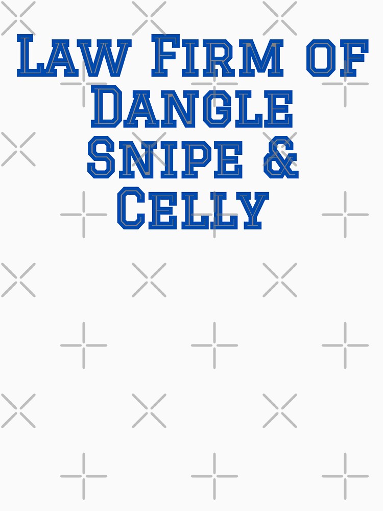Hockey Funny:  Law Firm of Dangle Snipe & Celly by cmd-art