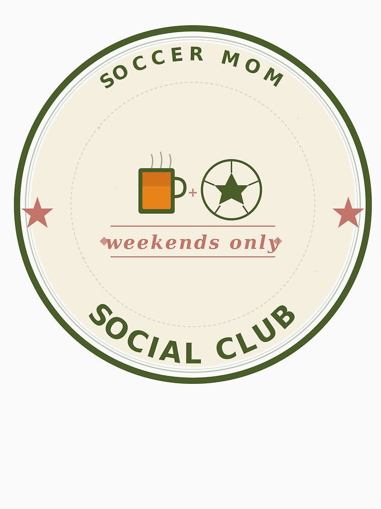 Soccer Mom Social Club — Funny Gift for Soccer Moms by PlayTrackCo