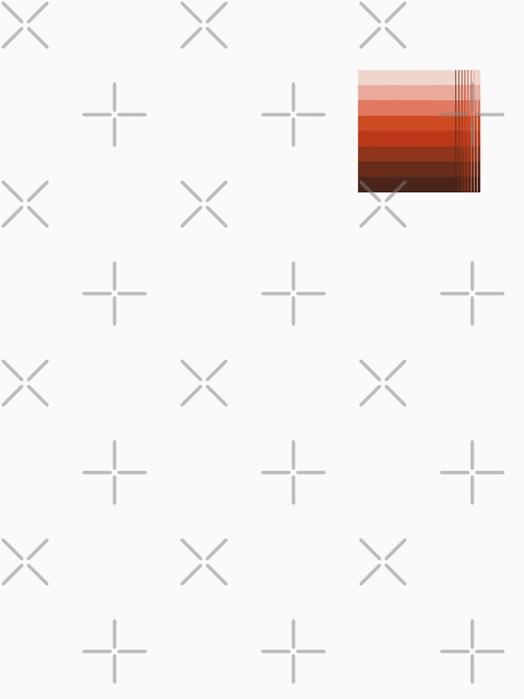 Simple design from shades of light red to dark brown by Cherevan