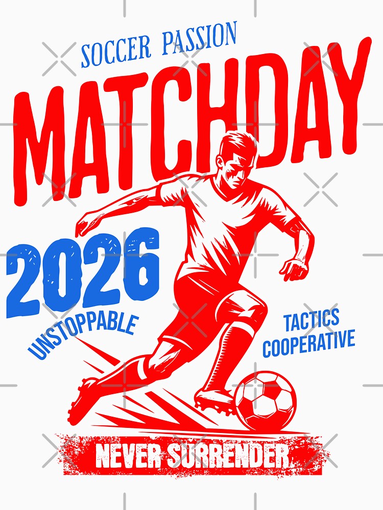 Soccer Matchday by freshwear design