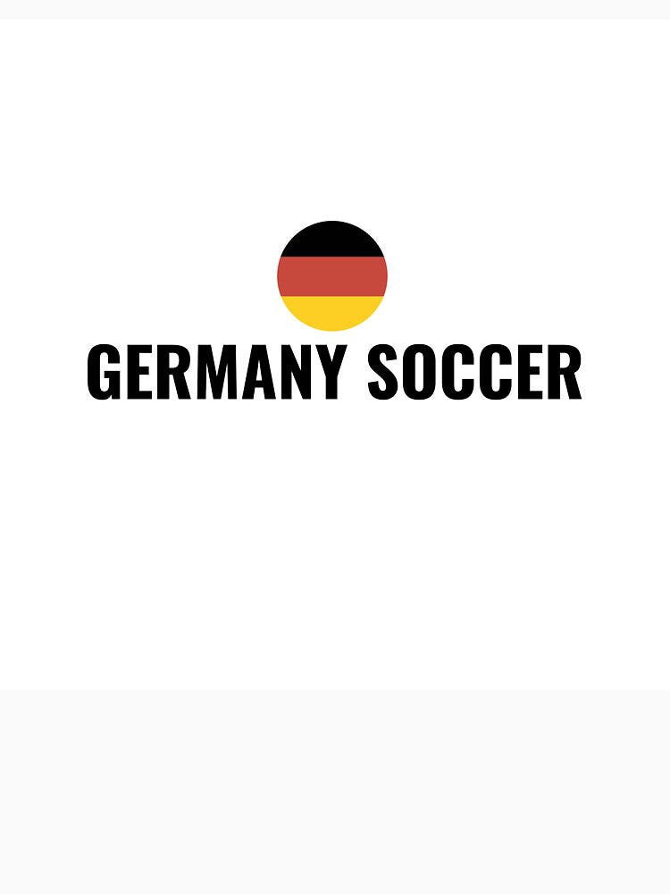 Germany Soccer T-Shirt – German Fan Tee | Uncle Jichuan by Uncle-Jichuan