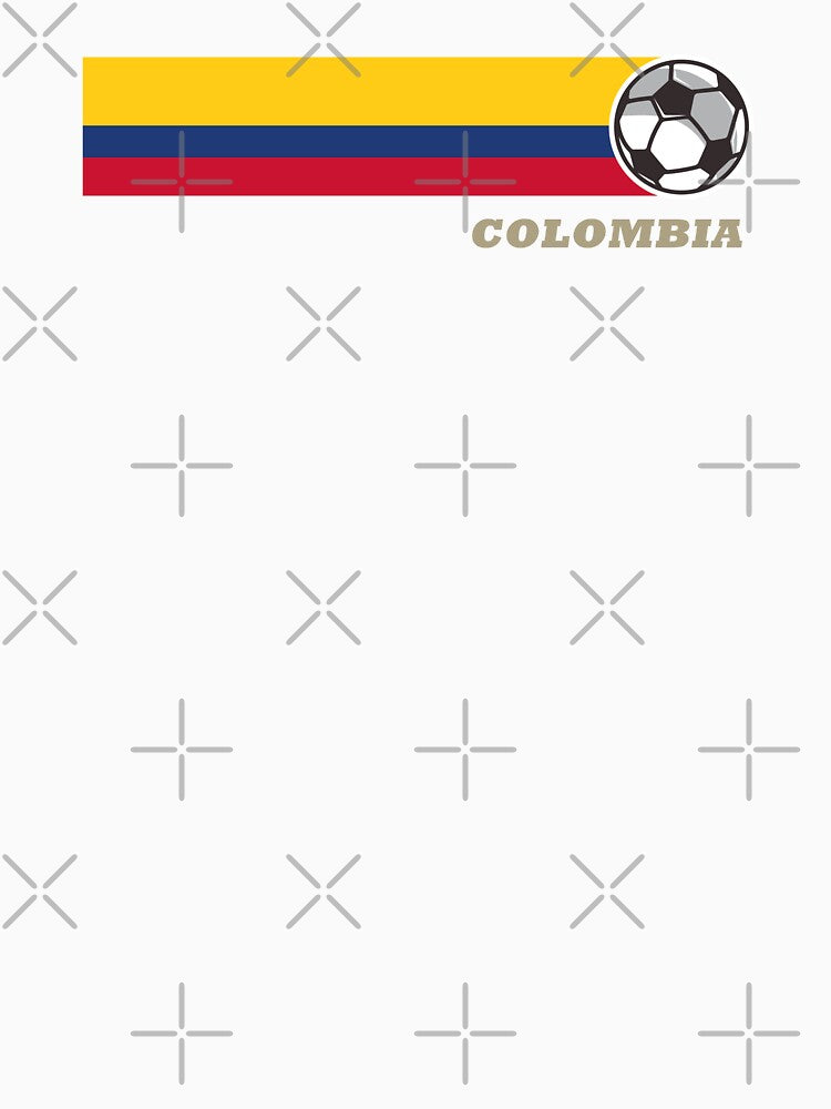 Colombia Football Fans Gift by francokf