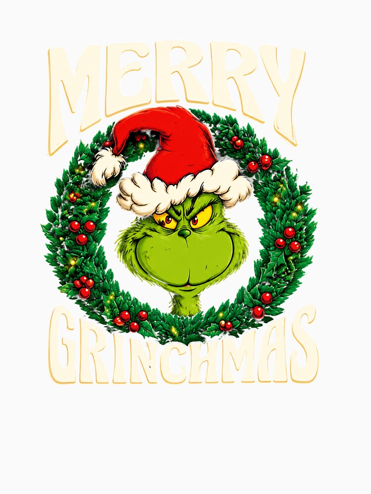 Women's - The Grinch - Merry Grinchmas Short Sleeve Graphic by STVSpinsDesign