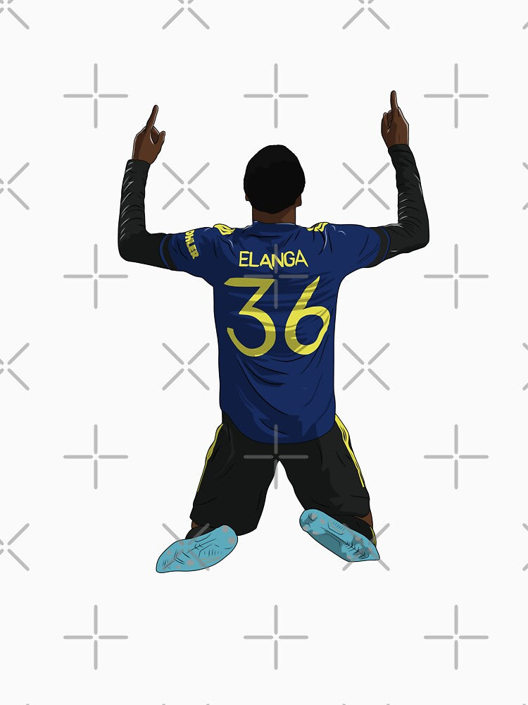 Anthony Elanga Goal Celebration United by Hevding
