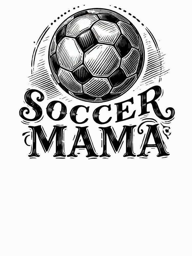 Soccer Mama Tee by zeeteezofficial