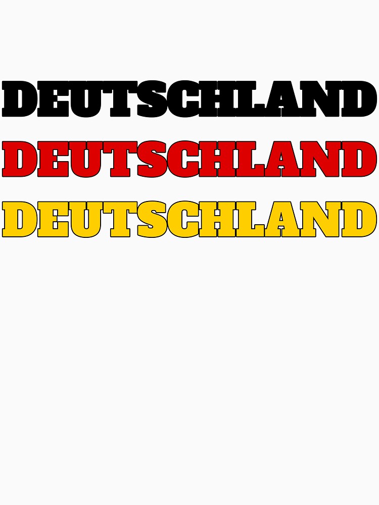 Deutschland Fan Shirt by Hamlet & Sons
