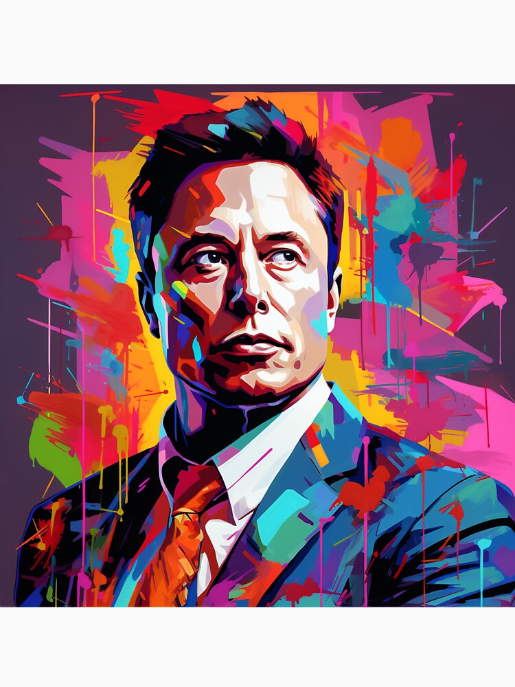 Musk Pop Art 1 by AstroRisq