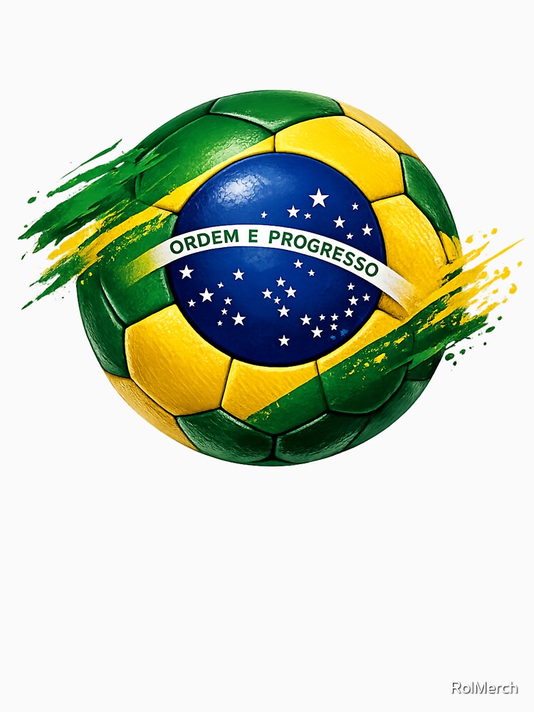 Brazil Soccer Flag Design – World Cup Football Fan Graphic by RolMerch
