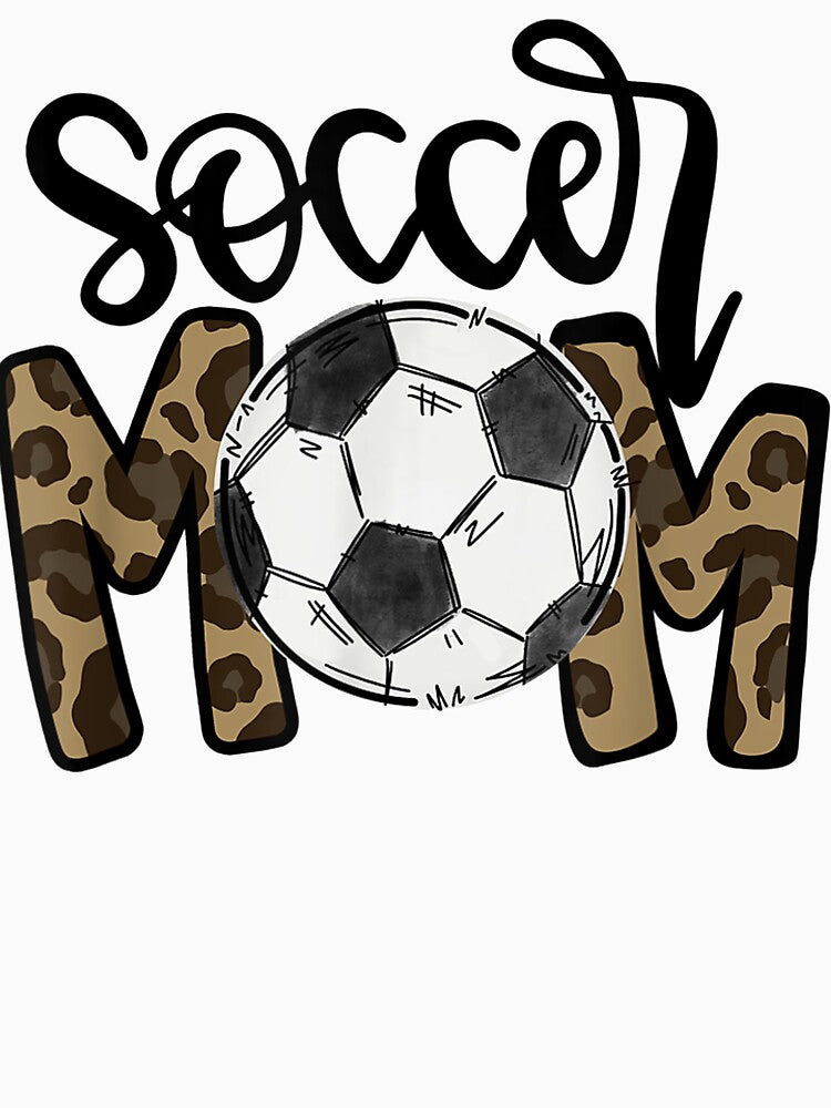 Soccer Mom Leopard Funny Soccer Mom Mother's Day 2021 by markknotts