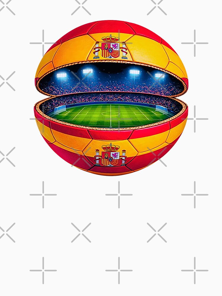 Spain Football Stadium Ball Design by FunToTheFullest