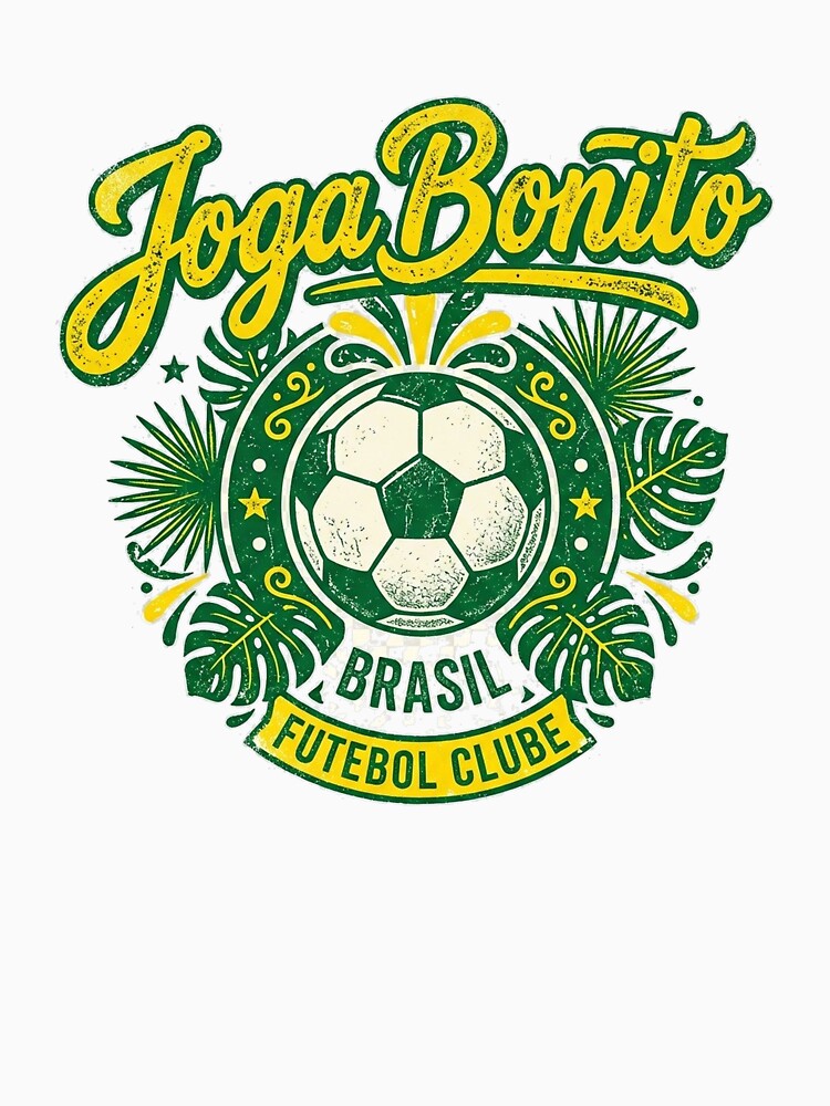 Joga Bonito Brasil Tee by Fankickstore